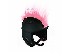 Hjälmperuk Punk Rosa