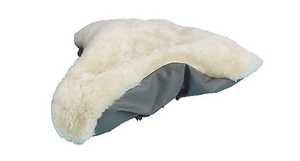 Sadeltäcke Fårskinn Smal